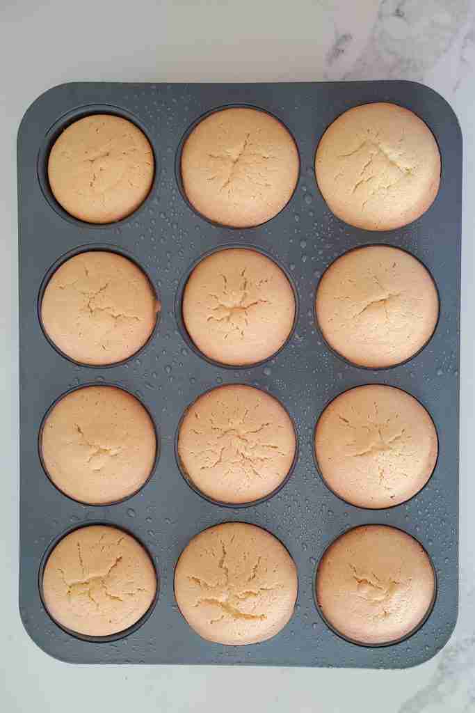 The Best Butter Mochi Muffin In Muffin Tin